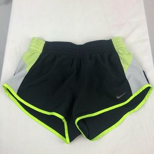 Women’s Nike Dri Fit Shorts Size Small Black & Yellow